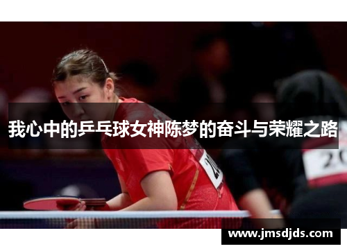 我心中的乒乓球女神陈梦的奋斗与荣耀之路